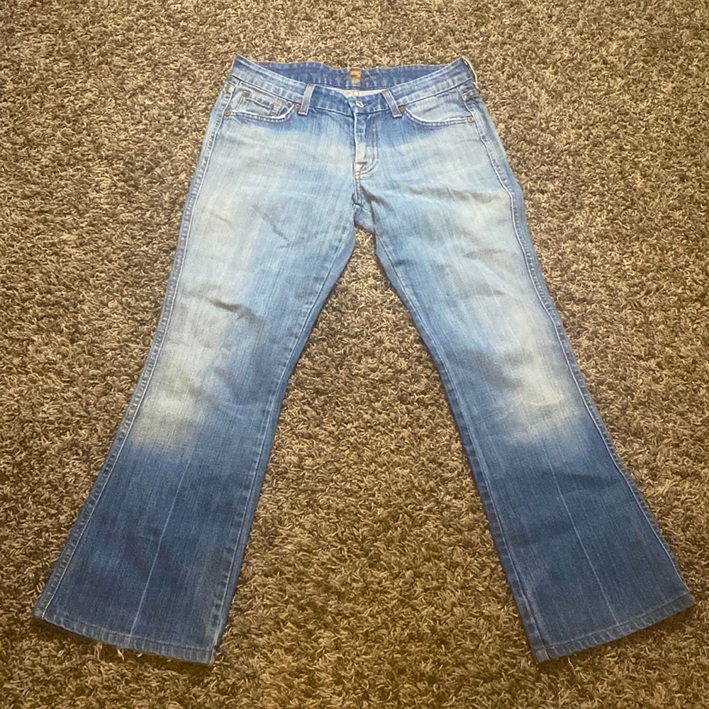 7 for All Mankind Bootcut Flare Jeans Size 28
